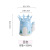 Creative Cute Unicorn Ceramic Cup Mug with Lid Coffee Cup Happy Castle Color Ceramic Cup Gift