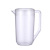 Acrylic Draught Beer Pitcher Cold Water Bottle with Lid Thickened DropResistant Crystal Juice Jug Plastic Bar Supplies