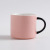 Wholesale Minimalist Candy Color Contrast Color Sesame Dot Ceramic Mug Logo Printing Lovers Ceramic Cup Breakfast Cup