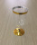 Disposable Goblet High-Grade Plastic Wine Glass Golden Edge Silver Champagne Glass Rose Gold Wine Glass Plastic