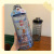 Plastic Cup Boys and Girls Fitness Sports Water Bottle Portable Outdoor Cup with Straw Bounce Cover Sports Bottle