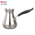 Punch Latte Art Stainless Steel Coffee Maker EuropeanStyle Long Handle Moka Pot Homemade Milk Tea and Coffee Appliances