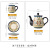 Cold Water Water Pitcher Household Polish Family Living Room Afternoon Tea Set Drinking Water Coffee Set Set with Tray