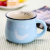 Retro Creative Porcelain Cup Big Belly Cup Milk Breakfast Cup Coffee Cup Color Glaze Mug Logo Can Be Set