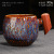 INS Kiln Transmutation Ceramic Wooden Handle Mug Office Coffee Cup Creative Tea Cup Personal Household Milk Cup