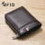 New RFID Men's Leather Wallet Short Wallet Cattlehide Card Bag Anti-Theft Swiping Driver's License Wallet