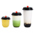 Internet Celebrity Chubby Cup 90 Caliber Disposable U-Shaped Milky Tea Cup with Lid 360/500ml Fruit TikTok Dirty Cup