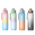 Cup Large Capacity with Scale Fitness Gradient Water Bottle Frosted Portable AntiFall Drink Plastic Cup CrossBorder