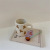 Korean Ins Cream Chocolate Bear Mug Korean Style Bloggers Same Style Waist Cup Cereal Coffee Milk Cup