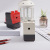 Factory Direct Supply Primary School Students Pencil Sharpener Red White Black Hand-Cranking Pencil Sharpener Labor-Saving Pencil Sharpener Stationery Wholesale