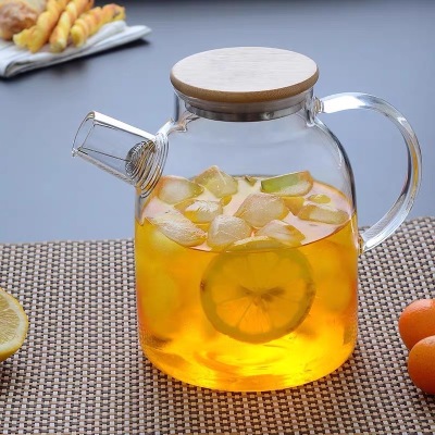 Water Pitcher Heat Resistant Teapot ExplosionProof Juice Jug Scented Teapot Cold Water Bottle Large Capacity Teapot