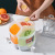Rotating Cold Water Bottle with Faucet Large Capacity Lemon Fruit Teapot Summer Cool Cold Bubble Bottle Ice Bucket