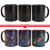 Sky Moon Discoloration Cup Heating Color Changing Mug Twelve Constellation Earth Color Changing Coffee Ceramic Water Cup