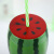 Cross-Border Disposable Plastic Sippy Cup Customizable Watermelon Cup Portable Beach Camping Juice Party Cup