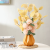 Nordic Style Artificial Vase Fake Flower Silk Flower Living Room Furnishings Table Flower Decorative Bouquet Vase Light Luxury Floral Ornaments