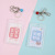 Student Card Cover Bus Certificate Transparent Badge Campus Waterproof Name Card Holder Bell Lanyard Card Case