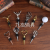 Deer Head Ghost Claw Size Snowflake Heart-Shaped Crystal Golf Christmas Tree Craft Gift Wine Stopper Bottle Stopper