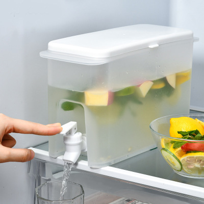 Faucet Summer Household Refrigerator Fruit Teapot Lemon Water Bottle Cold Water Bucket Large Capacity Scented Teapot