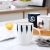 Ceramic Cup Household Living Room Creative Mug Milk Breakfast Cup Office Drinking Glass Tea Cup 6 Sets