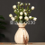 European-Style Ceramic Flower Arrangement Crack Vase Dried Flowers and Flowerpot Ceramic Vase Furnishings Ornaments