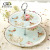 European Golden Rim Bone China Good-looking Coffee Cup Set Nordic Home British Afternoon Tea Set Wholesale