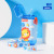 Frozen Square Children's Straw Water Pot Baby Kindergarten Summer Cold Drink Kettle Primary School Student Strap Cup