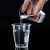 Whole Disposable Cup Household Plastic Water Cup Transparent Airplane Cup Extra Thick Tea Cup Disposable Drinking Cup