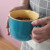 Belly Milk Cup Large Capacity Oatmeal Breakfast Cup Household Soup Bowl Creative Ceramic Mug for Students and Children