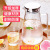Home Cold Water Kettle Glass Cold Boiled Water Cup Juice Jug Explosion-Proof Large Capacity Transparent Water Bottle