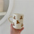 Korean Ins Cream Chocolate Bear Mug Korean Style Bloggers Same Style Waist Cup Cereal Coffee Milk Cup