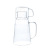 Factory Wholesale Glass Water Pitcher Large Capacity One Cup One Pot Split Cold Water Bottle Juice Draught Beer Pitcher