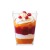 5Oz Disposable Plastic Square Cup Trapezoid Jelly Cup Cake/Mousse Transparent Cup PS Ice Cream Pudding Cup Wholesale