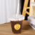 Celebrity Pet Coffee Cup Ins Style Disposable Clear with Cover Cool Drinks Cup Packaging Plastic 400ml Milky Tea Cup