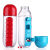 TwoinOne Creative Glass Pill Box SevenDay Pill Box 7 Grid Outdoor Portable Convenient Water Bottle Pill Box Cup