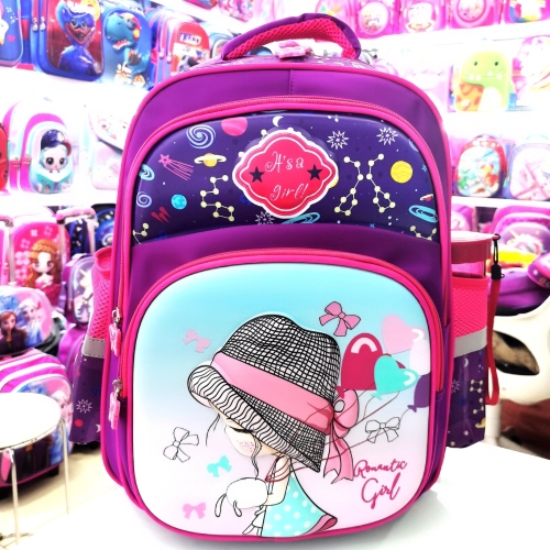 Factory Direct Sales Schoolbag Backpack Cartoon Bag Backpack 3D Bag Children‘s Bags School Bag Gift Bag Trolley Bag