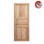 Solid Wood Door Customized Eco-friendly Solid Wood Door Fir Wood Wooden Door Sliding Folding Kitchen Bathroom Door Wood Composite Door White Body