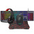 Wired Key Mouse Four-Piece Computer Gaming Electronic Sports Headset Mouse Keyboard Suit Key Mouse Wholesale