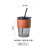 Bamboo Joint Cup Goodlooking Glass Cup Straw Style Bamboo Joint Cup Student Household Coffee Cup Portable Large Capacity