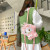 Cute Pastoral Bunny Bag 2022 New Lolita Cartoon Backpack Girlish Doll Plush Bag