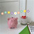 Style Cute Girl Heart Pink Soft and Adorable Mini Pig Cartoon Porcelain Savings Bank Home Ornament and Decoration Gift
