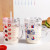 Snoopy Glass Single-Wall Cup with Handle Cup with Straw Borosilicate Glass Juice Drink Cup Household Scaled Milk Cup