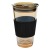 Northern Lights Glass Large Capacity with Lid Ins Style Milk Tea Straw Water Cup Breakfast Cup Coffee Cup Student Cup