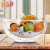 Tableware Transparent DoubleLayer Glass Bowl Salad Bowl Fruit Plate Children's Bowl Porridge Milk Breakfast Bowl Whole