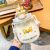 Cup Girls' Large Capacity Goodlooking Student Kettle Cute Portable Internet Celebrity Bear Big Belly Cup for Children