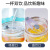 Cartoon Glass Cup with Straw Drink Cup Creative Cute Office Scaled Milk Cup Creative Juice Drinking Cup