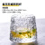 Whiskey Shot Glass Crystal Glass Home Ins Style Nordic Classical Bar Drink Beer Cup Swirling Cup Wholesale