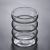 Colored Spiral Glass Double-Layer Cup Milk Cup Home Coffee Mousse Cup Office Glass Juice Cup