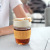 Cup with Straw Water Cup Double Direct Drinking Cup Glass Creative Simple Portable Cup Milk Coffee Cup