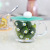 Tempered Handle Golden Edge Milk Cup Breakfast Cup Oat Cup Golden Edge Salad Bowl, 2 Use Cup Bowl