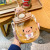 Cup Girls' Large Capacity Goodlooking Student Kettle Cute Portable Internet Celebrity Bear Big Belly Cup for Children